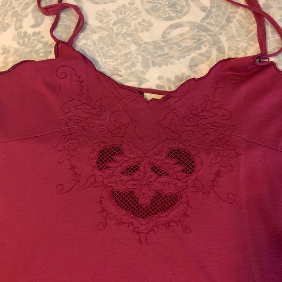 Volcom tank - fuchsia size large - Picture 2 of 3